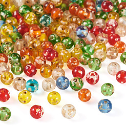 Perles de rocaille en verre et peinture à cuisson Picasso&nbsp;SEED-TA0001-61C