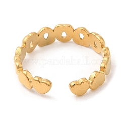 Кольца-манжеты в форме сердца из нержавеющей стали 304 для женщин&nbsp;STAS-D085-16G