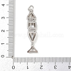 Латунь эмаль подвески&nbsp;KK-P339-24P-03