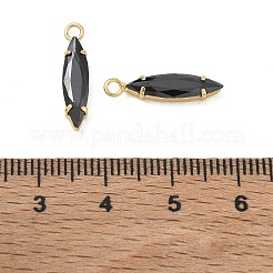 Messing pflastern schwarze Zirkonia-Anhänger&nbsp;CU-CBAD360-09G-02