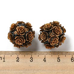 Perline di strass acriliche fatte a mano in argilla polimerica&nbsp;FIND-Z036-01G