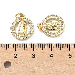 Латунный микропаве из кубических цирконий&nbsp;KK-C156-23G