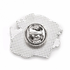Coffret cadeau avec mot joyeux noël broche en émail&nbsp;JEWB-G010-12P