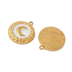 Подвески из нержавеющей стали 304 с эмалью&nbsp;STAS-V015-49G