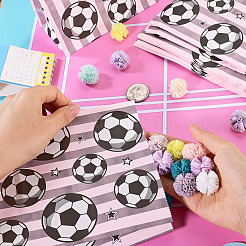 15 sac en papier imprimé football&nbsp;ABAG-TA0002-33A