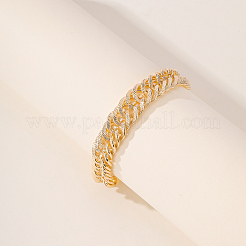 Элегантные женские браслеты на ногу в ближневосточном стиле с железной текстурой и витой цепочкой&nbsp;PT6603