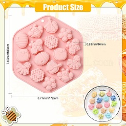 Moules en silicone sur le thème des abeilles&nbsp;ST-CJ0043-063