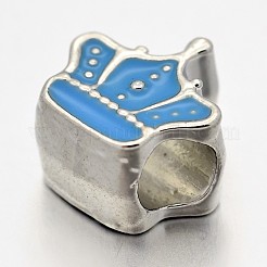 Сплав эмали корона большая дыра европейские шарики MPDL-M028-02