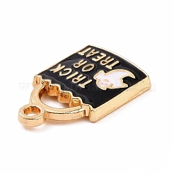 Pendenti smaltati in lega di halloween&nbsp;ENAM-M055-12G