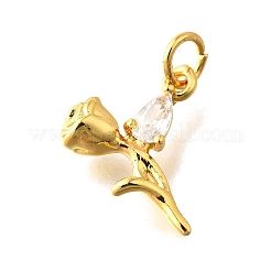 Латунные микро проложить кубического циркония подвески&nbsp;KK-Z102-02G-01