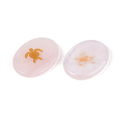 Natürlichen Rosenquarz Cabochon&nbsp;G-T143-28M
