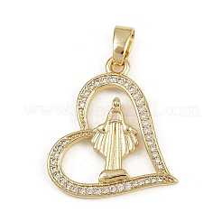 Латунные микро проложить кубического циркония подвески&nbsp;KK-D409-49G-03