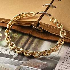 Латунь манжеты браслеты&nbsp;BJEW-F482-07G