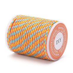 Cordon en polycoton à 4 brin avec fil métallique&nbsp;OCOR-Z003-D20