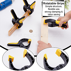 Abrazaderas de resorte de plástico resistentes para manualidades de diy&nbsp;LS-TOOL-WH0059-079
