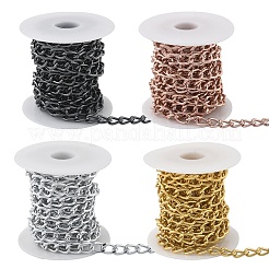 Gourmettes torsadées en aluminium de 3 m&nbsp;CHA-YW0001-04S