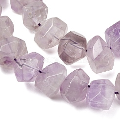 Natürlichen Amethyst Nuggets Perlenstränge&nbsp;G-P082-15