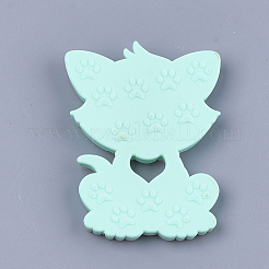 Cabochons de chaton en silicone écologique de qualité alimentaire&nbsp;SIL-T052-08C