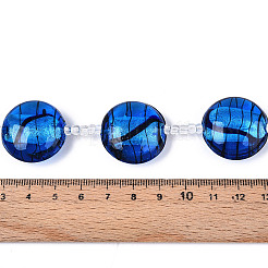 Стеклянные бусины&nbsp;FOIL-N029-07