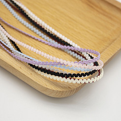 25 ярд нейлоновой волнистой кружевной ленты с бахромой&nbsp;OCOR-GF0004-30F