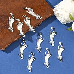 Соединители из цинкового сплава в тибетском стиле&nbsp;LS-X-TIBEP-R334-233AS-RS