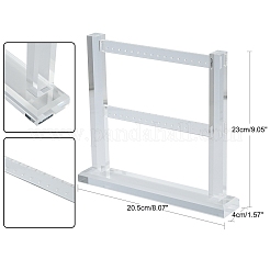 Органического стекла серьги стоит дисплеев&nbsp;EDIS-E008-01