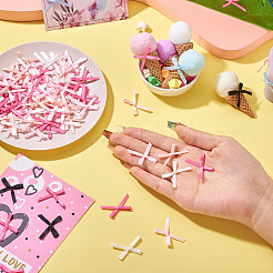 Accessori ornamentali con fiocchi in poliestere fatti a mano&nbsp;DIY-TAC0032-07B