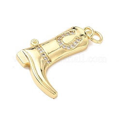 Латунные микро проложить кубического циркония подвески&nbsp;KK-H539-03G