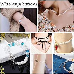 Набор из латунных и железных бусин-обжимок и крышек для бусин-обжимок&nbsp;KK-PH0003-99