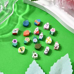 Пасхальная тематика нити из полимерной глины ручной работы&nbsp;CLAY-FP0001-17