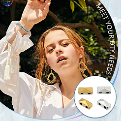 2 нити 2-х цветных гальванизированных синтетических немагнитных гематитовых бусин&nbsp;G-NB0005-39