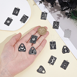 28 шт. эмалевые подвески из сплава Таро&nbsp;ENAM-NB0002-31P