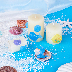 4шт 4 стиля подвесные силиконовые Молды&nbsp;DIY-BG0001-48