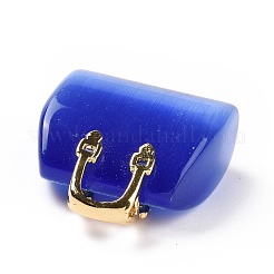 Подвески кошачий глаз&nbsp;G-P490-01G-06