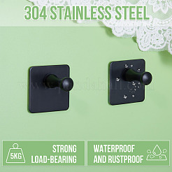 2шт. крючок-вешалка из нержавеющей стали 304&nbsp;STAS-TA0003-10B