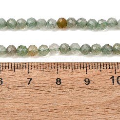 Natürliche afrikanische Jade Perlen Stränge&nbsp;G-K366-C03-4mm