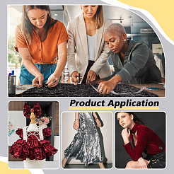 1 m Samt-Spandex-Gewebe&nbsp;DIY-BC0017-52D
