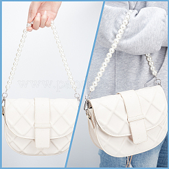 Винтажные ремешки для сумок с имитацией жемчуга и бусинами&nbsp;FIND-PH0008-03