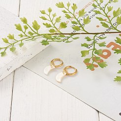 Серьги-кольца Huggie Hoop из нержавеющей стали 304 с вакуумным покрытием PVD EJEW-JE04404-01