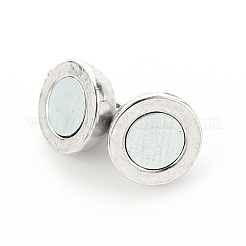Magnetverschlüsse aus Legierung mit Schlaufen&nbsp;LS-PALLOY-S141-01P-RS