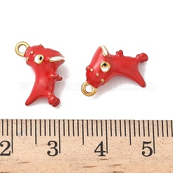 Подвески из нержавеющей стали 304 с эмалью&nbsp;STAS-I351-17G-01