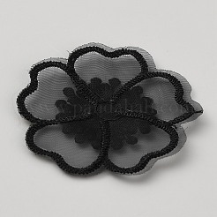 Broderie organza coudre sur des appliques&nbsp;PATC-WH0008-61A