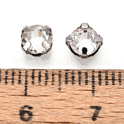 Плоская круглая вышивка стразами&nbsp;KK-N282-01A-P