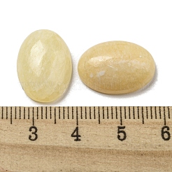 Cabuchones de jade amarillo naturales&nbsp;G-C115-01A-14