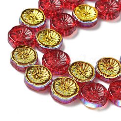 Полугальванизированная краска для запекания стеклянные бусины нити&nbsp;EGLA-K061-11A-AB02