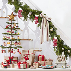 3 шт. 3 вида вязаных рождественских носков из шерстяной пряжи&nbsp;FEPA-SP0001-04B