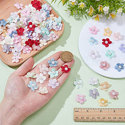 100 шт. тканевый цветок для одежды&nbsp;DIY-ME0002-05