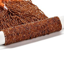 Натуральный оранжевый гранатовый бисер пряди&nbsp;LS-G-RM2025-03-2.5mm