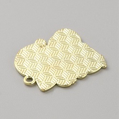 Pendentifs d'émail en alliage&nbsp;ENAM-CJC0010-28B
