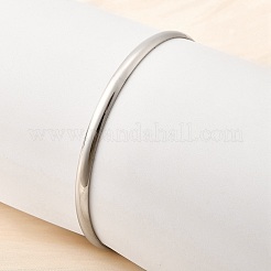 Простые браслеты из нержавеющей стали 304 для женщин&nbsp;LS-BJEW-V004-02A-P